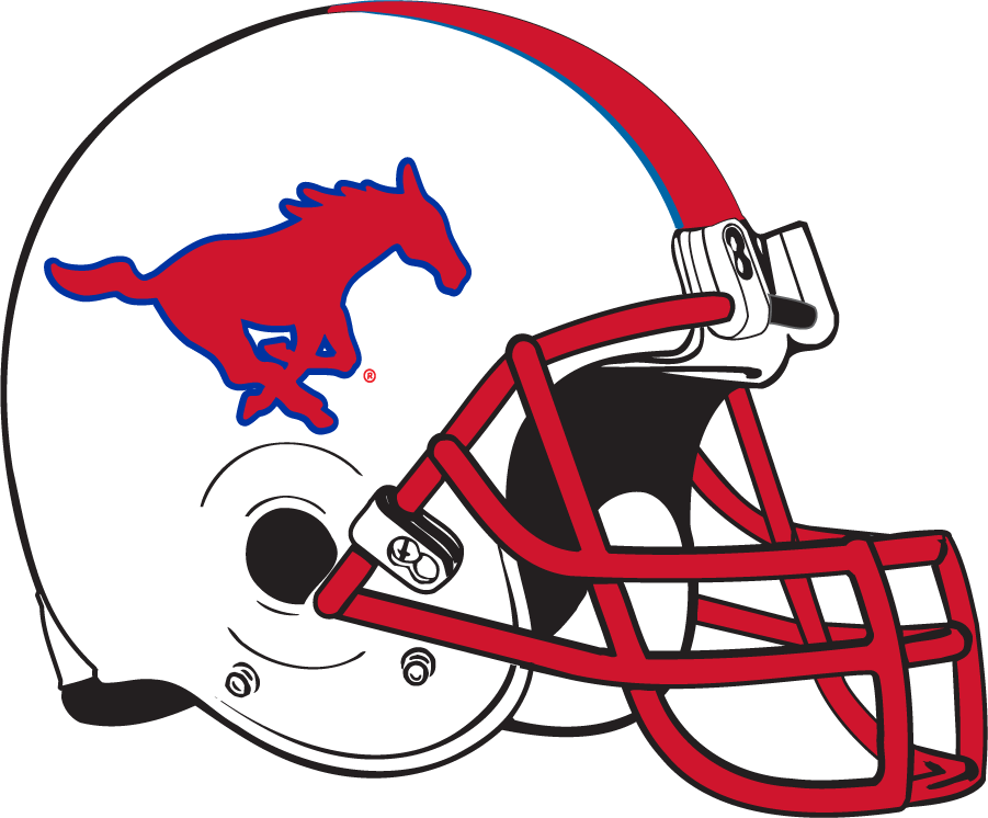 Southern Methodist Mustangs 2012-pres helmet logo t shirts iron on transfers